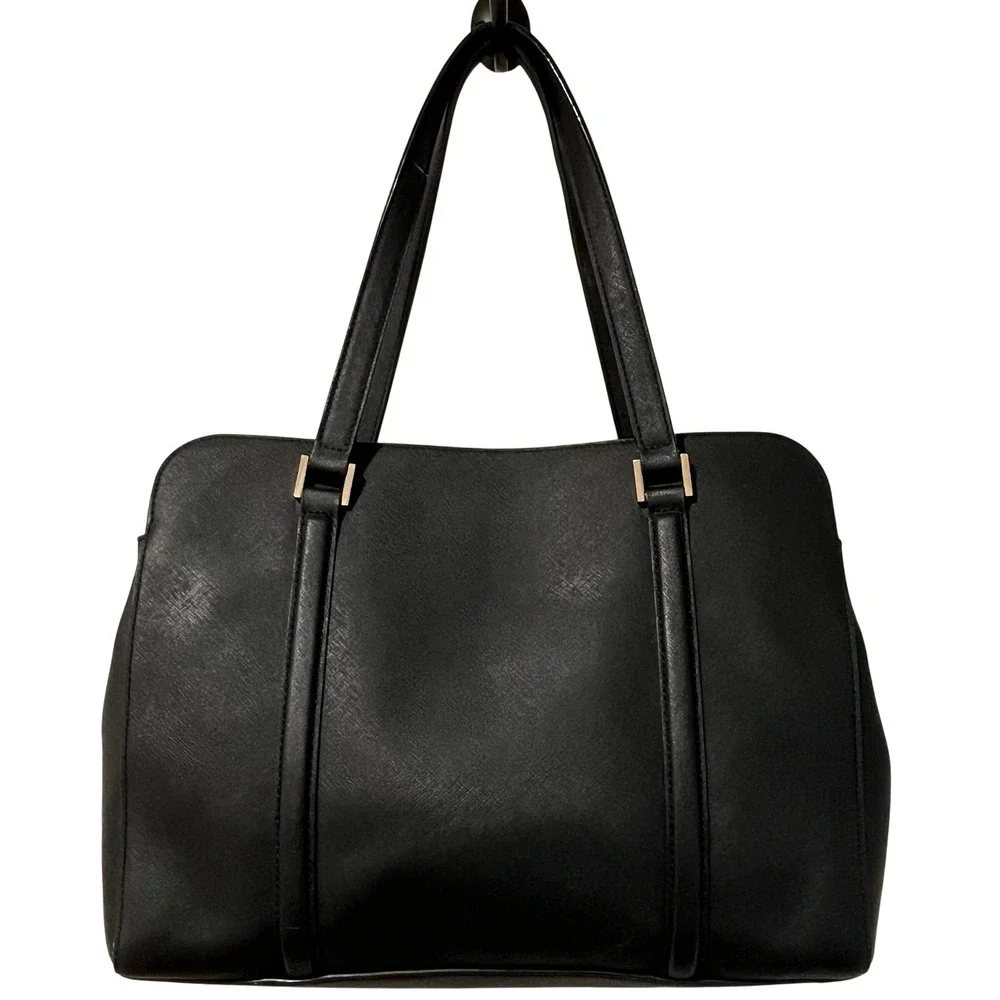 Kate Spade Newbury Lane Briar‎ Tote Black Saffiano Leather Work Bag Large